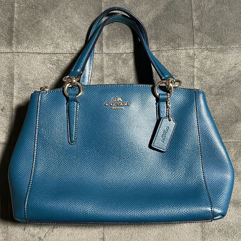 Coach Bag - Teal Christie Carry All
